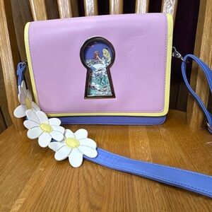 Disney Loungefly Alice in Wonderland Keyhole Crossbody Bag